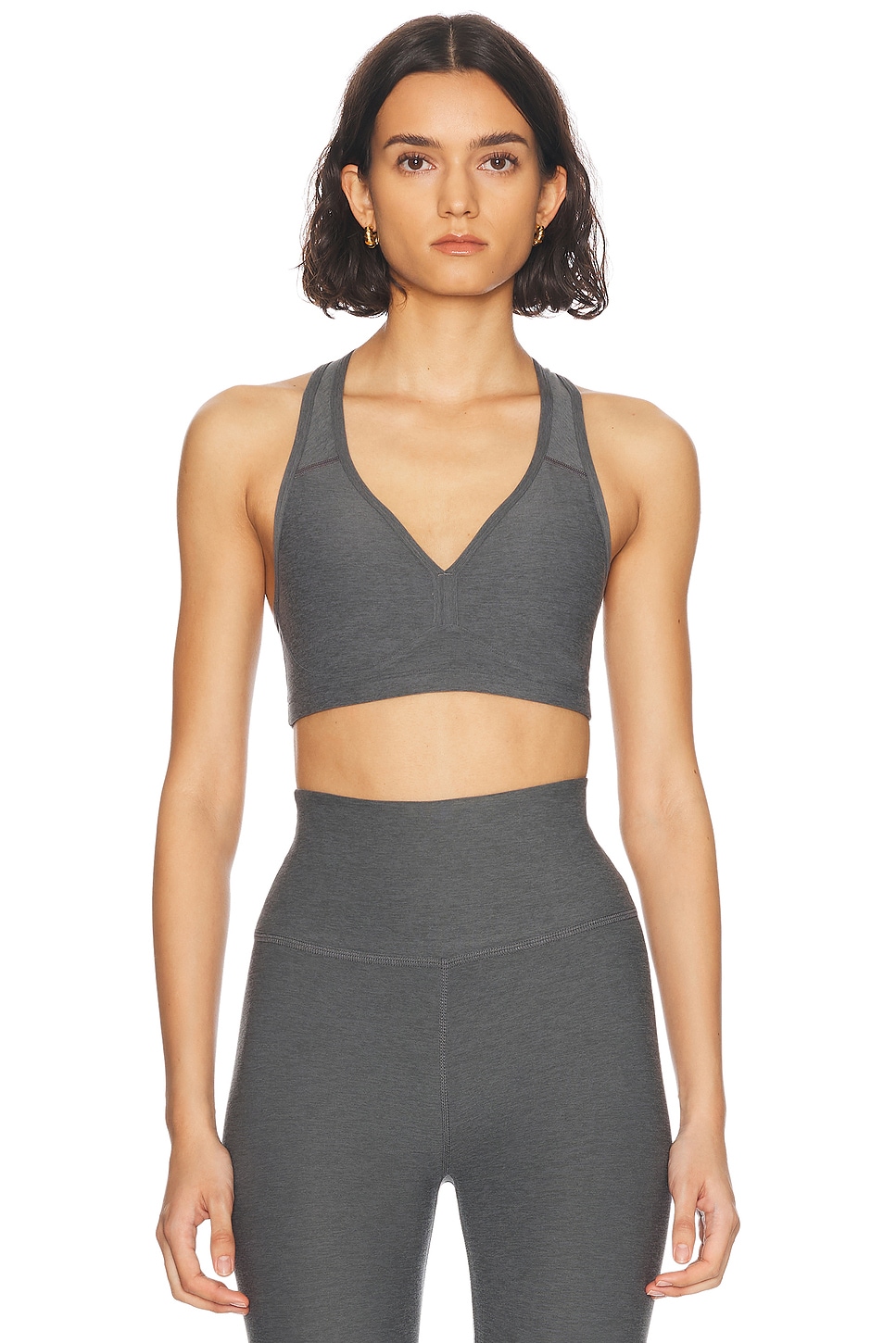 

Бюстгальтер Spacedye Lift Your Spirits Beyond Yoga, True Gray Heather
