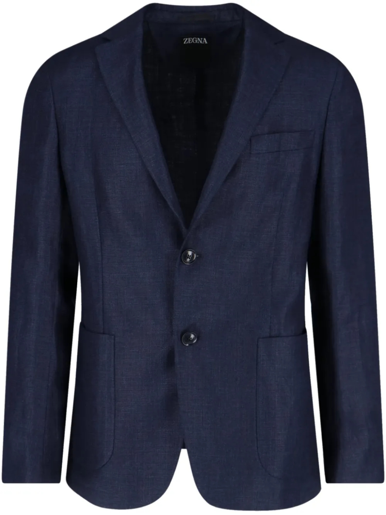 

Однобортный пиджак Zegna, синий