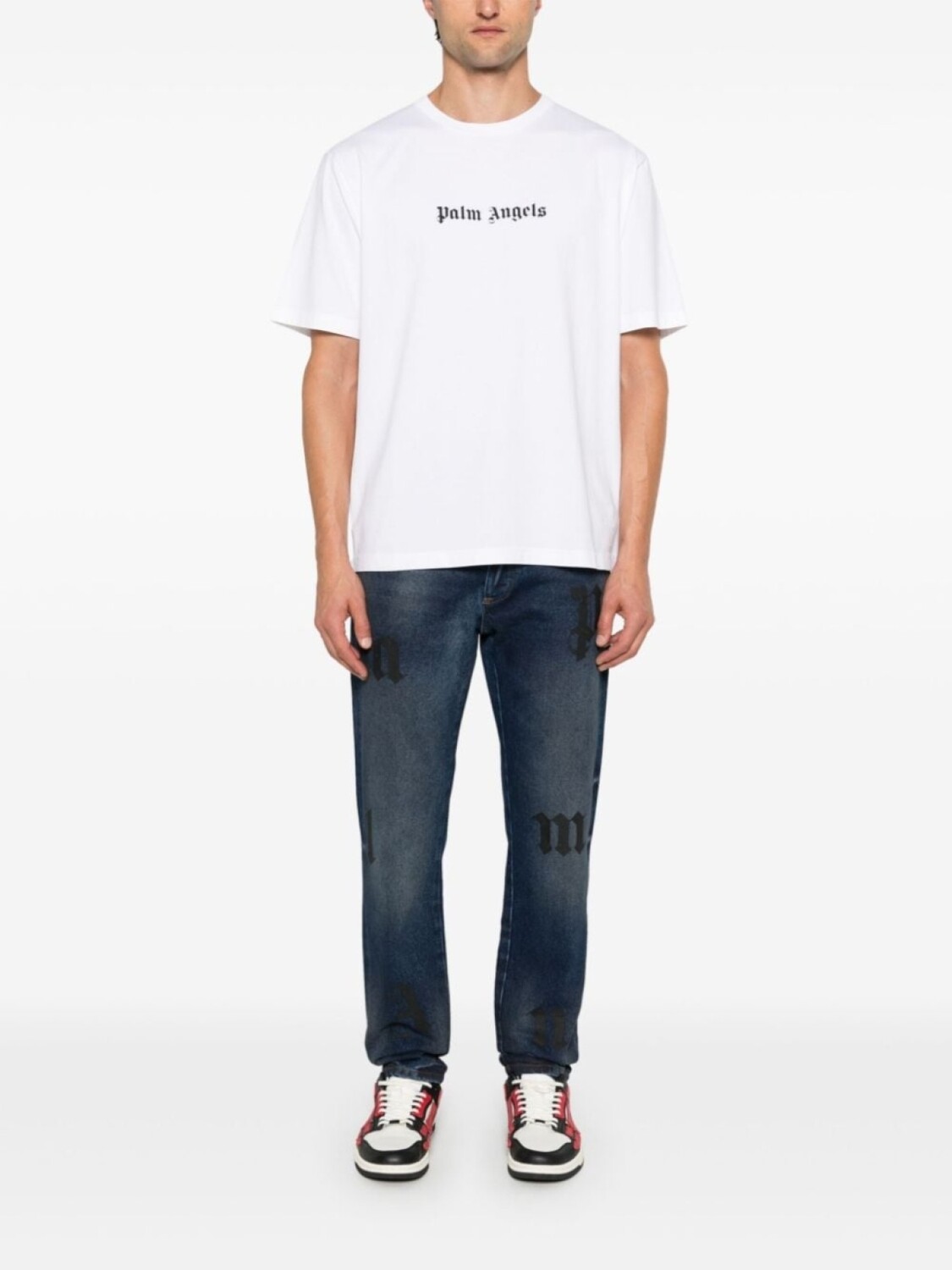 Palm Angels футболка с логотипом — фото 4