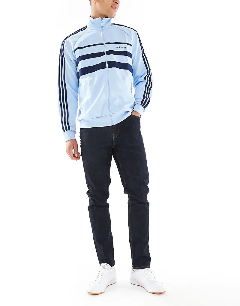 

Узкие джинсы цвета индиго ASOS DESIGN