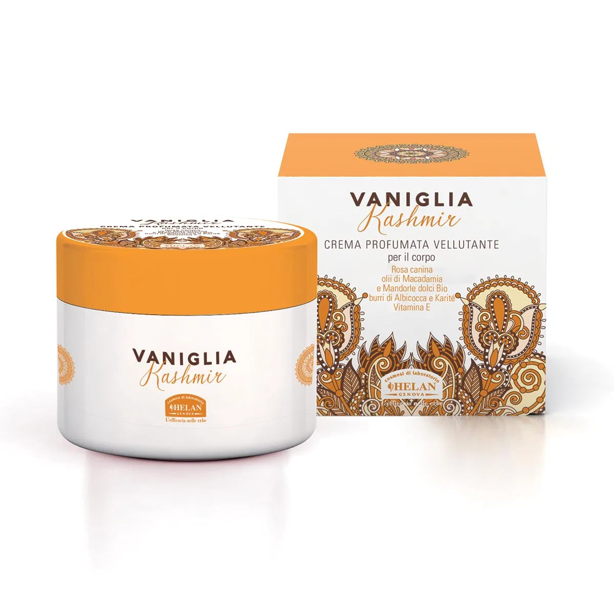 Увлажняющий крем для тела «Vanilla Kashmir» от Helan, 200 мл Helan