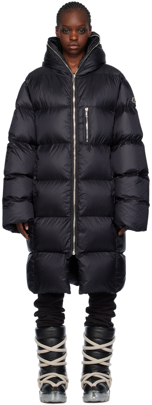 

Moncler пуховик Rick Owens, цвет Black
