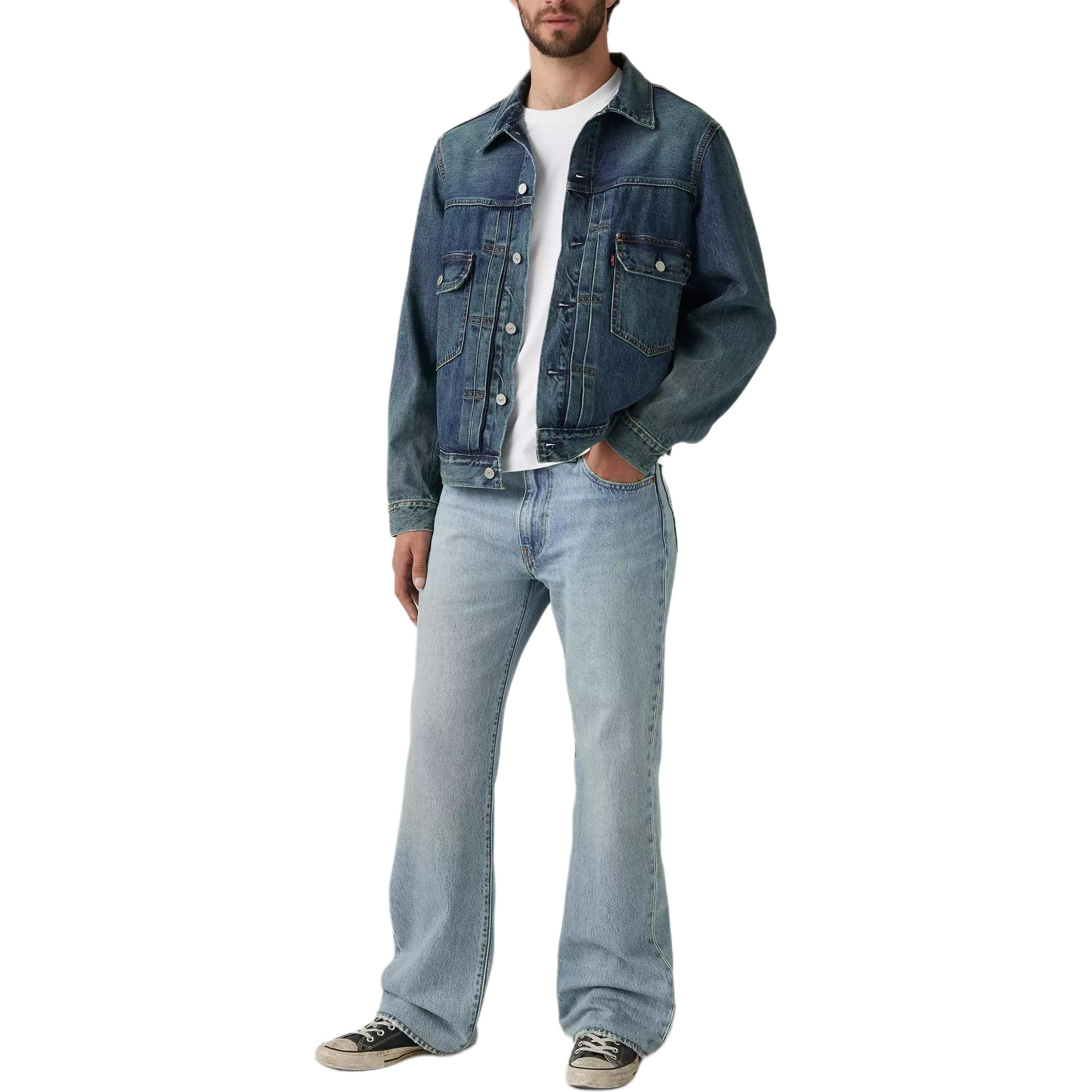 Levi's 567 расслабленные расклешенные джинсы Levis, светло-голубой — фото 2