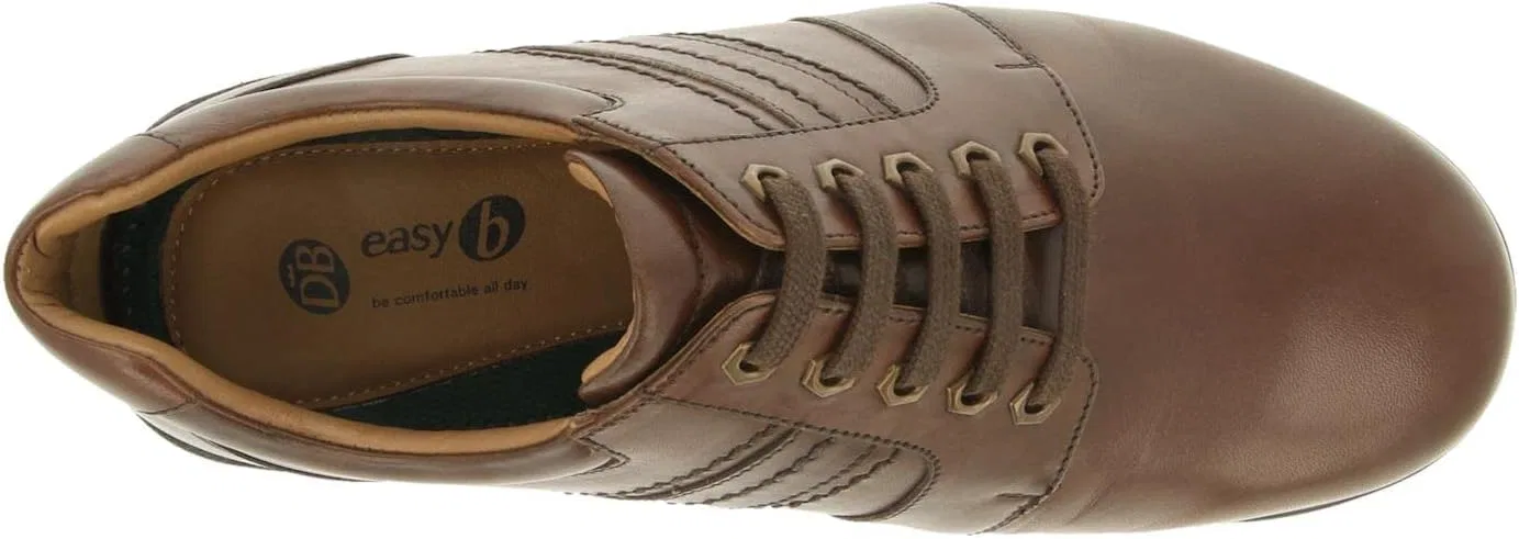 Мужские ботильоны Derek с широкой колодкой (6V), размер 6-8 Db Shoes, Brown — фото 3