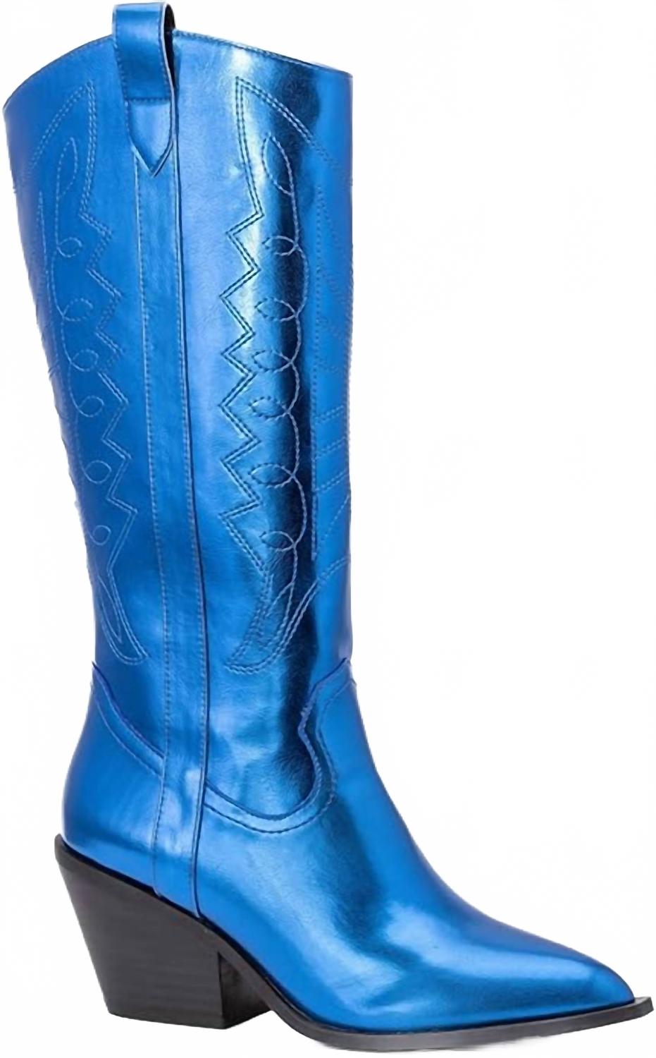 Женские сапоги Howdy в электрическом синем Corkys Footwear