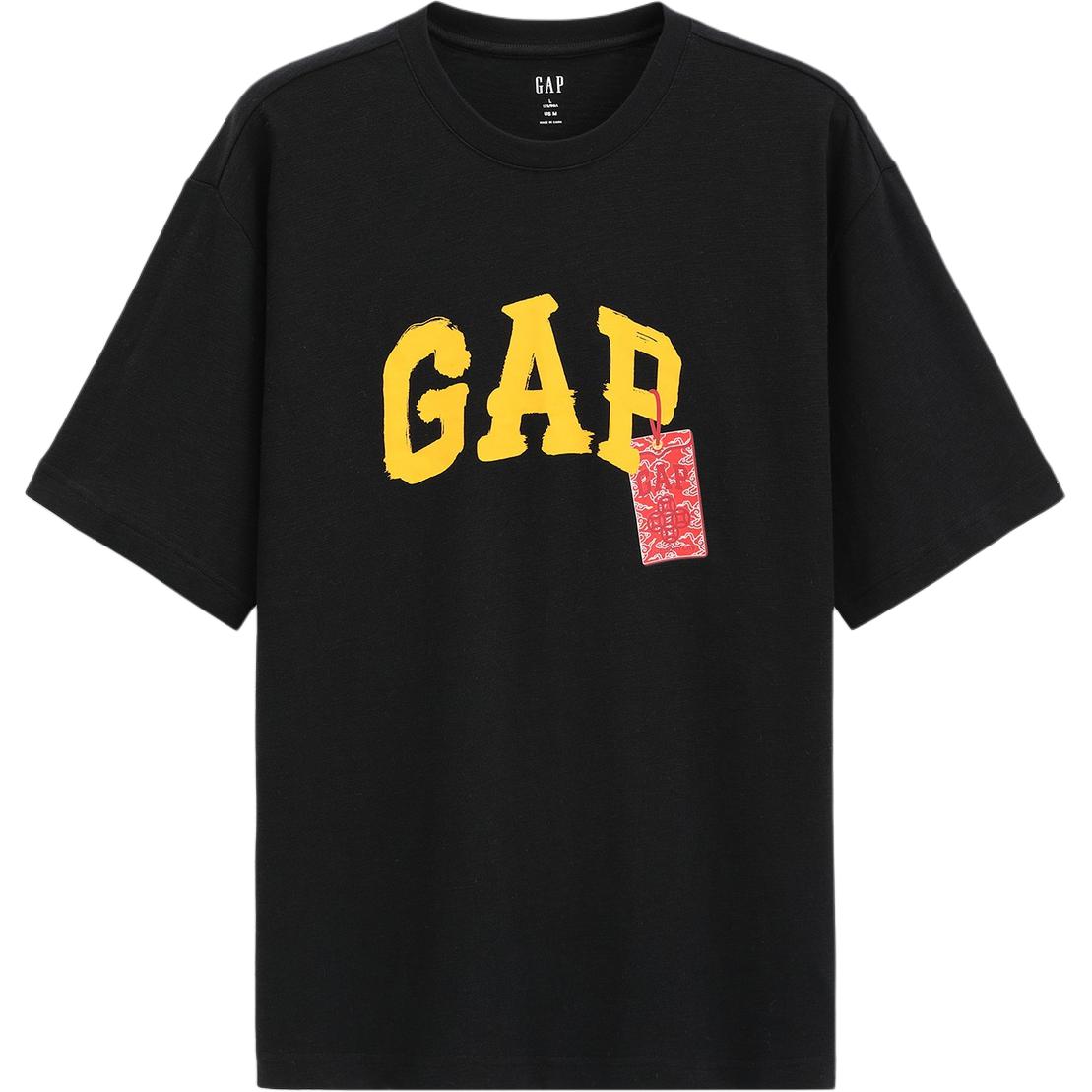 Футболка GUGONGLIANMINGKUAN Unisex GAP, черный