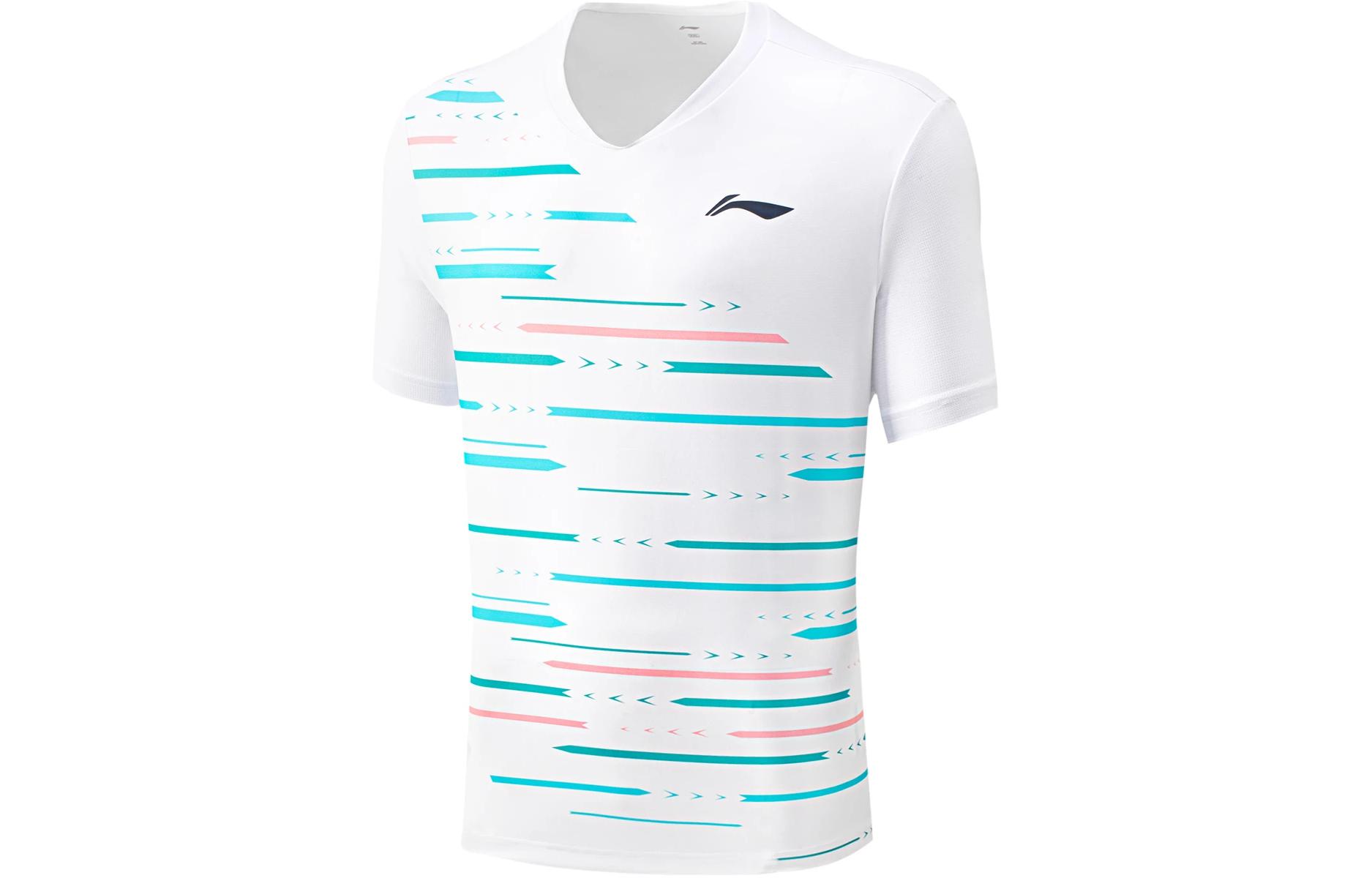 

Футболка серии Badminton унисекс белая Lining, белый