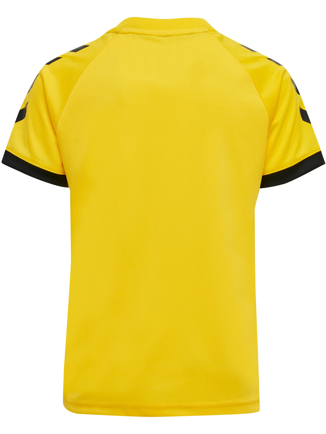 Футболка Hummel S/S Hmlcore Volley Tee Kids, цвет BLAZING YELLOW — фото 2