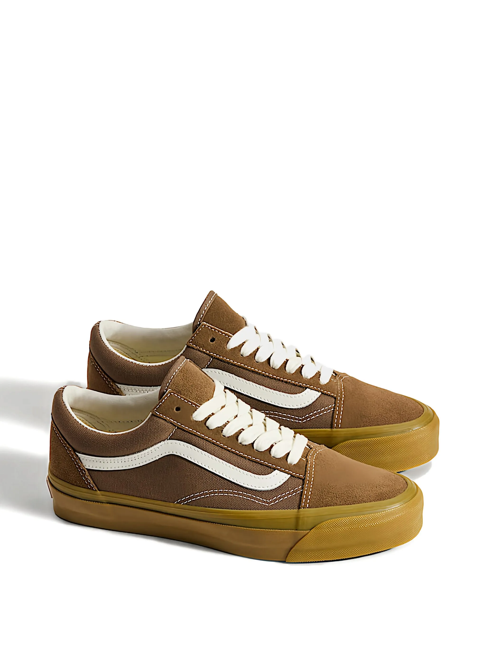 Кеды Old Skool Vans, коричневый — фото 2