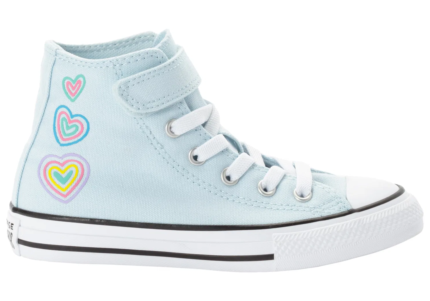 Кроссовки Converse светло-голубого цвета — фото 4