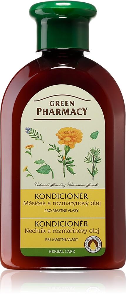 

Бальзам для волос «Календула» - мягкий бальзам для нормальных и жирных волос. Green Pharmacy, 300 мл