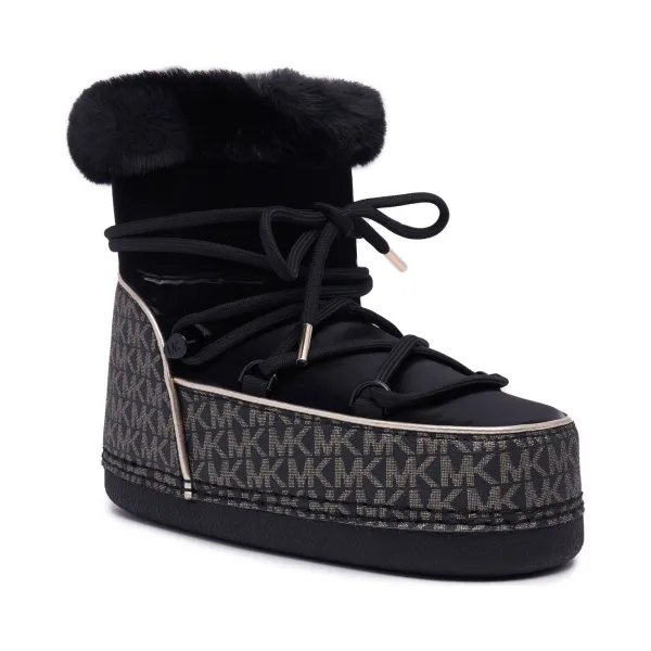 Утепленные зимние ботинки Zelda Michael Kors, черный