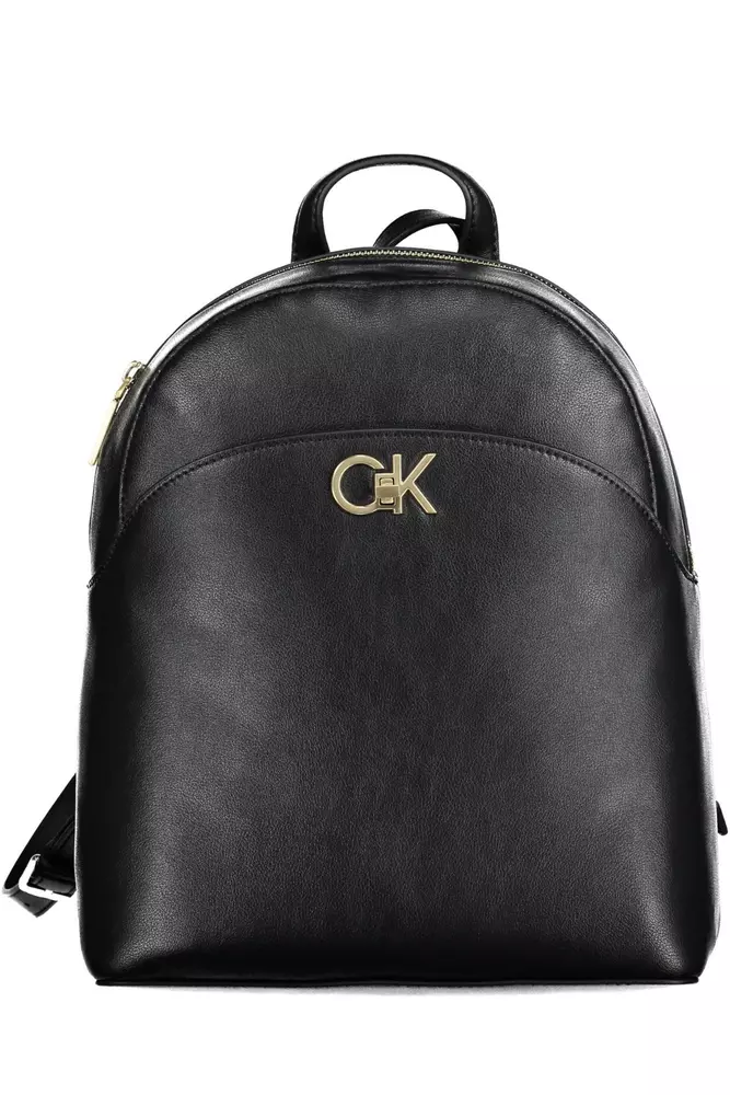 

Черный полиэстеровый женский рюкзак Calvin Klein