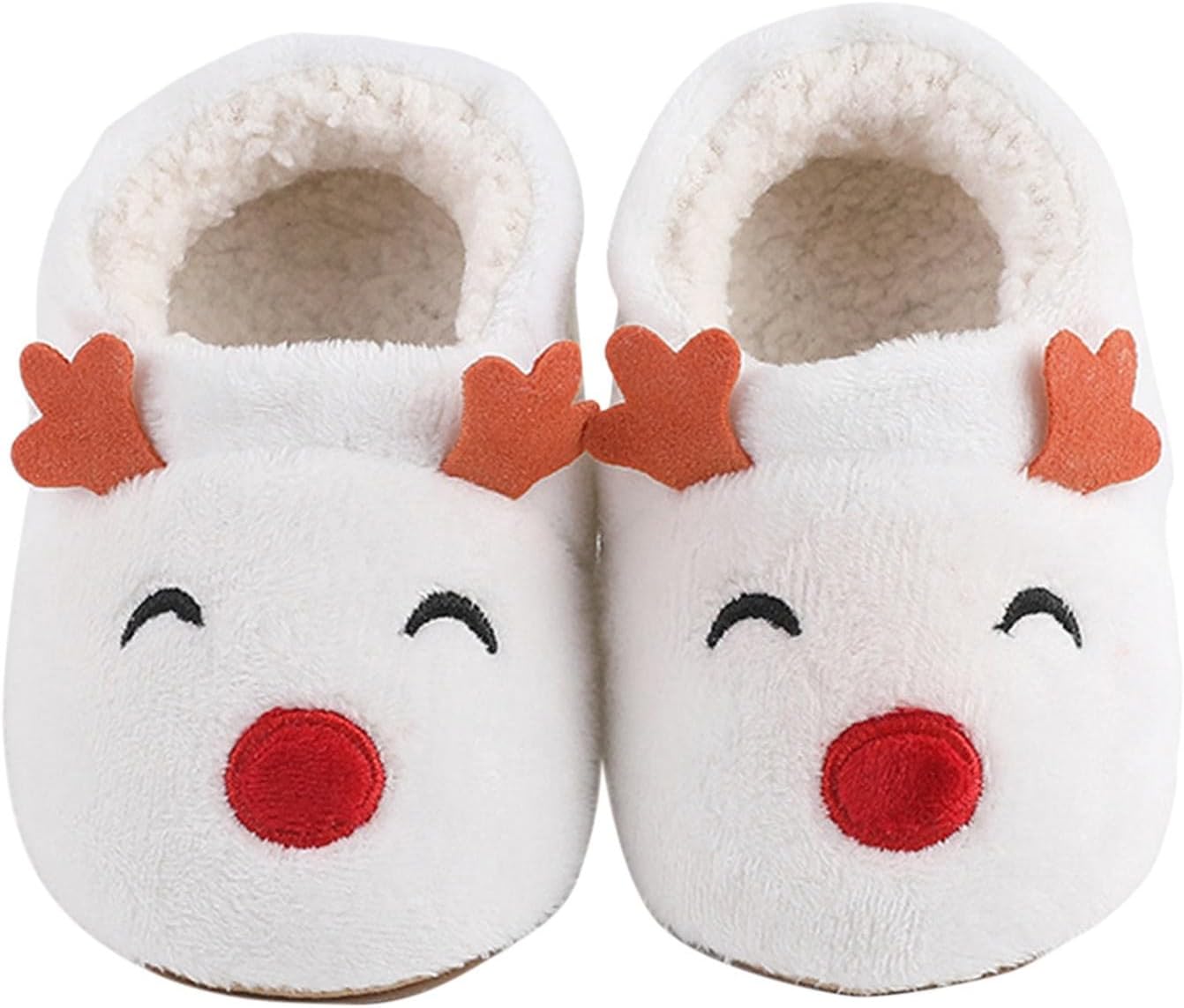 

Generic Малышковые красные ботиночки для новорожденных и детей с мягкой подкладкой, теплые домашние тапочки, удобная обувь для девочек и мальчиков, на плоской подошве