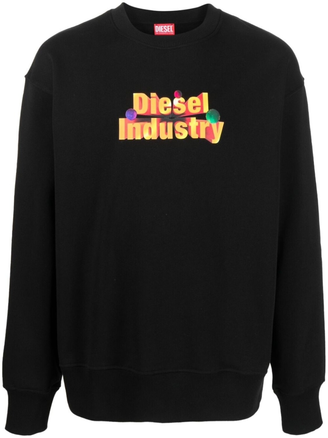 

Diesel толстовка с логотипом, черный