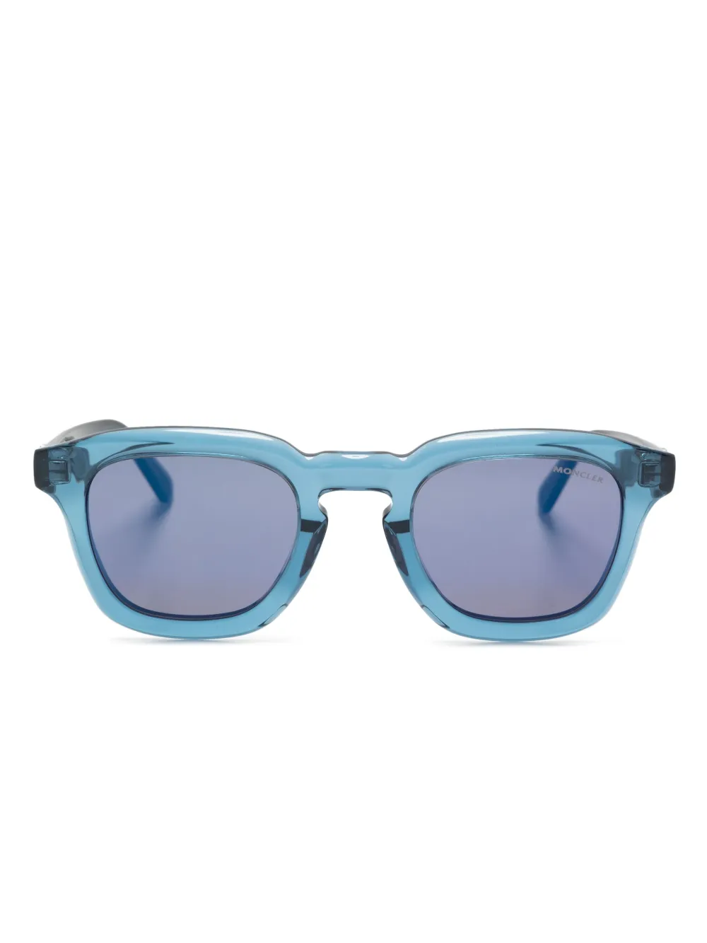 

Солнцезащитные очки Gradd с логотипом Moncler Eyewear, синий