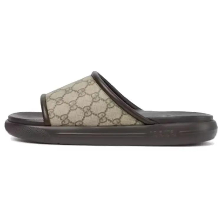 

GUCCI Кроссовки Persuit Supreme Slide бежевого и черного цветов