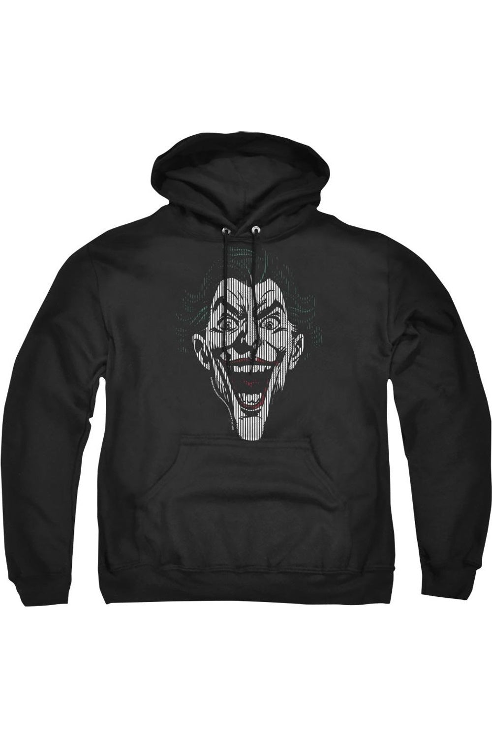 

Толстовка с капюшоном Batman Joker Lines для взрослых Gildan, черный