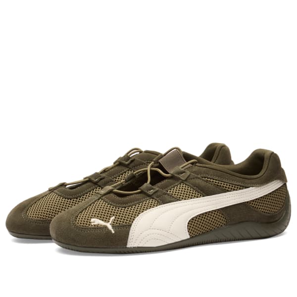 Кроссовки Speedcat go Puma, Dark Olive & Warm White — фото 2