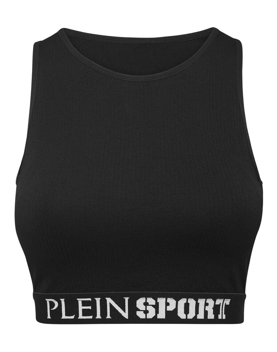 

Майка Plein Sport Sports Top, черный