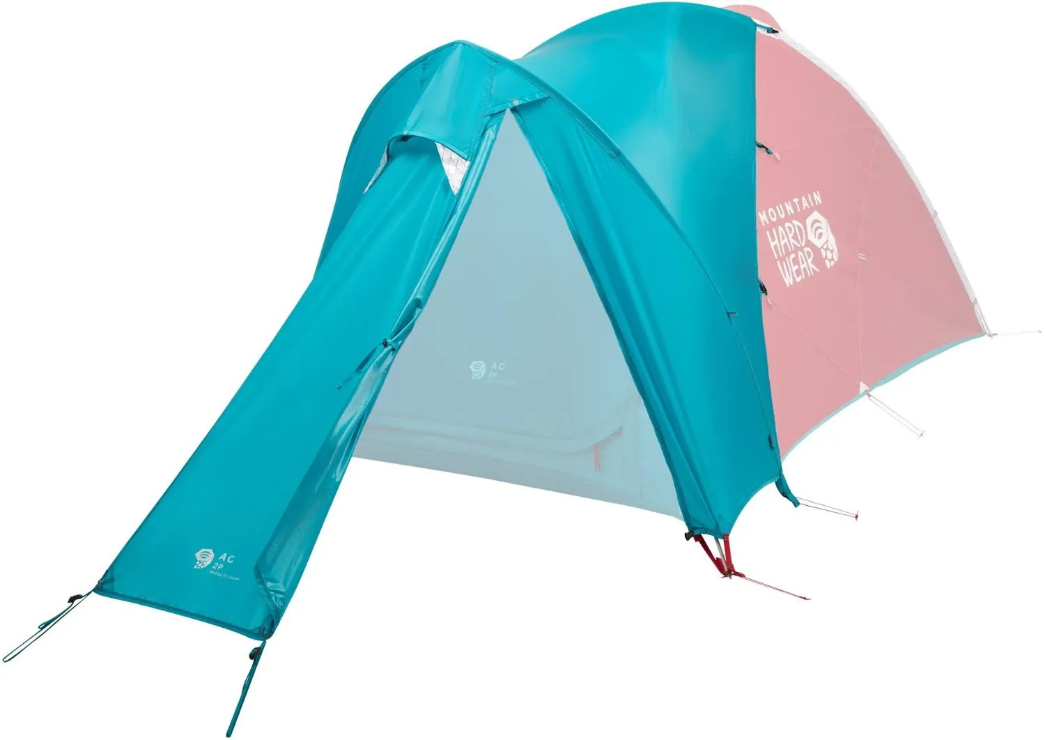 

Вестибюль переменного тока 2 Mountain Hardwear, Glacier Teal