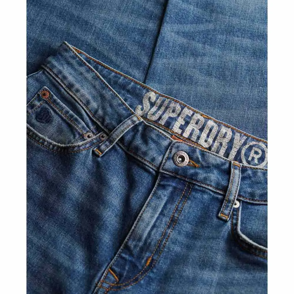Джинсы Superdry Vintage Skinny Fit, синий — фото 2