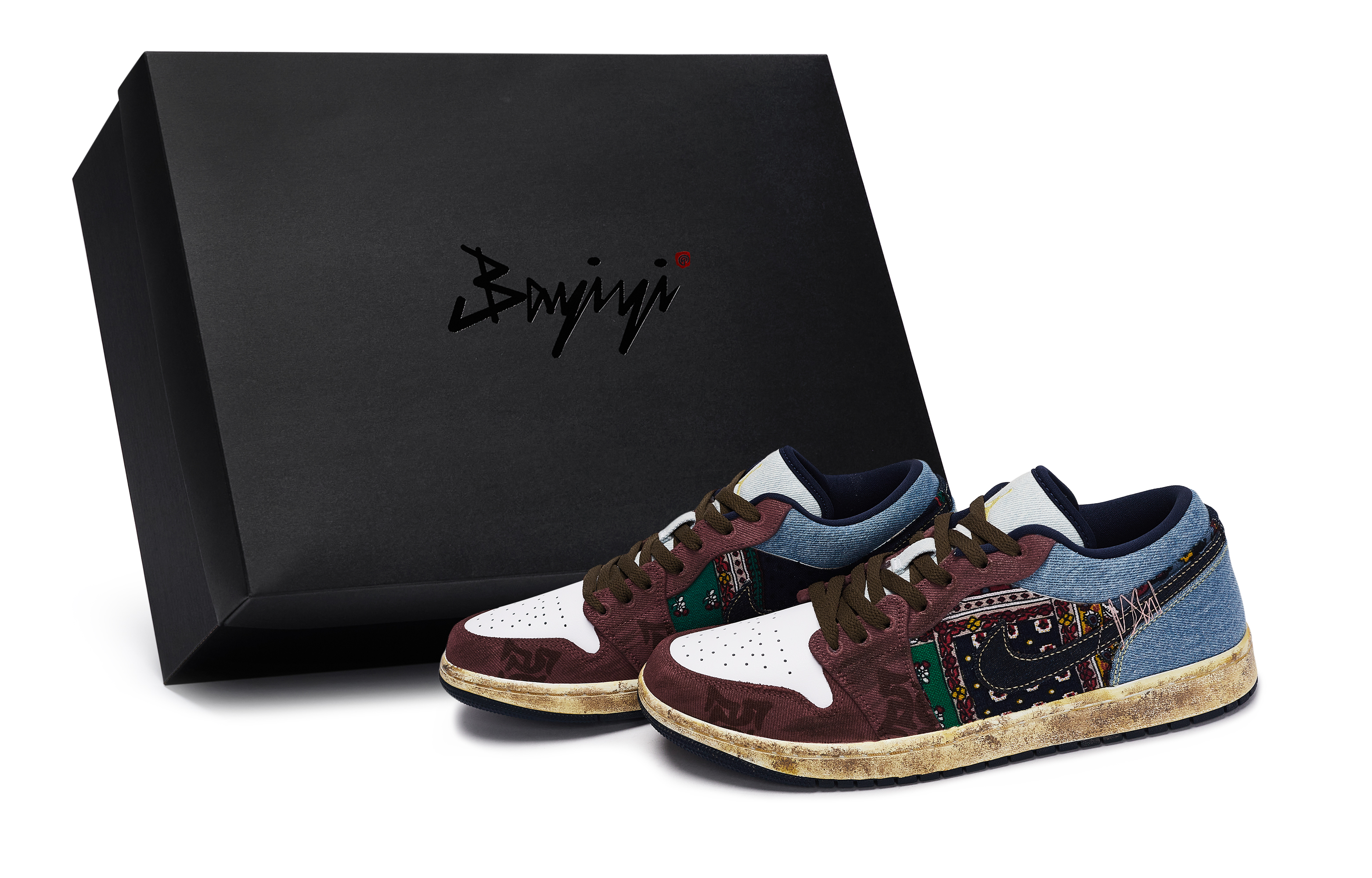 

Jordan Баскетбольные кроссовки Air 1 Vintage, низкие, мужские, черные/белые/красные/синие/коричневые