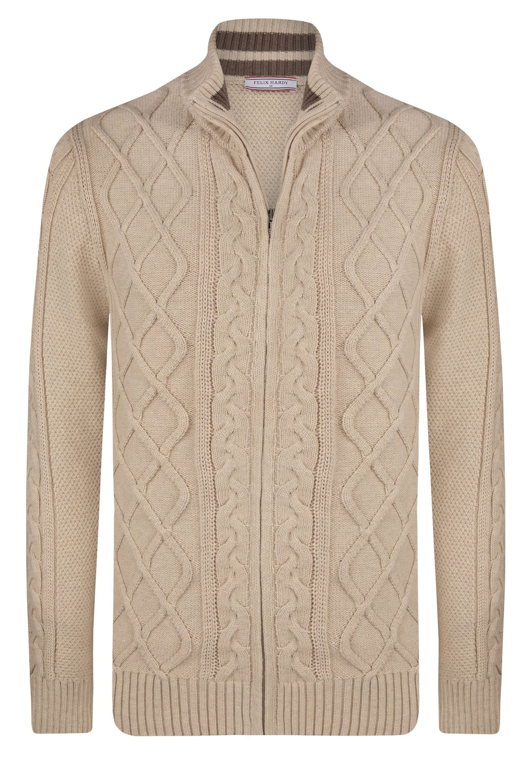 

Felix Hardy Кардиган из трикотажа в песочном цвете