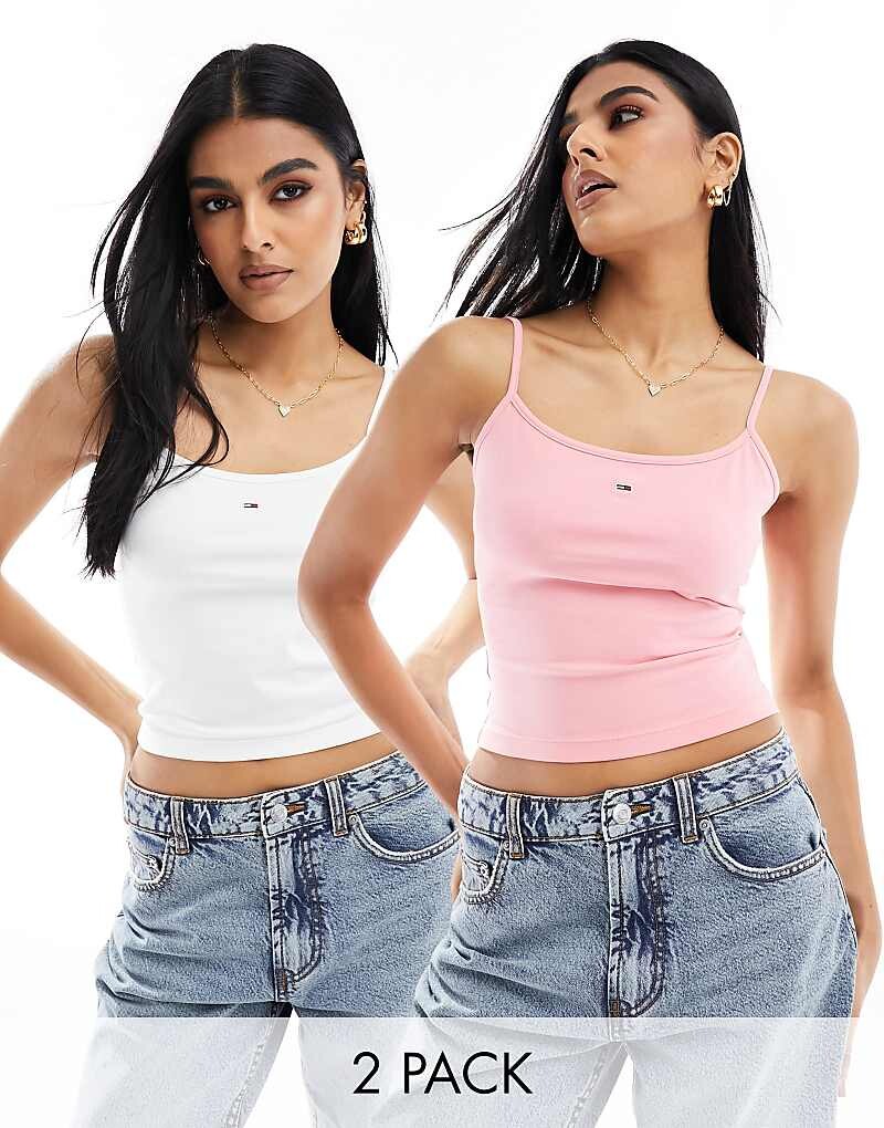 

Tommy Jeans – Набор из 2 базовых топов различных цветов