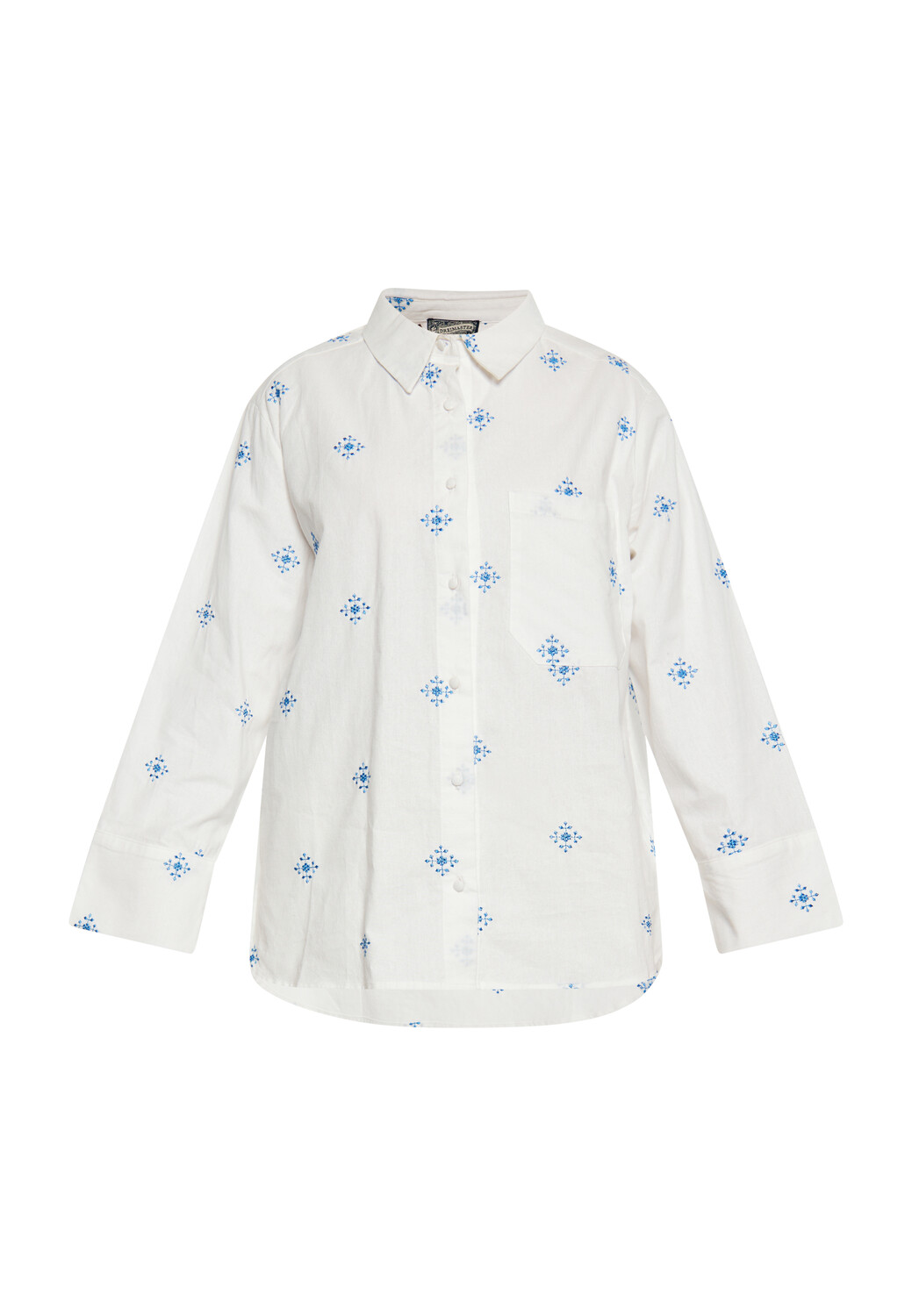 

Блуза DreiMaster, цвет Wollweiss Blau