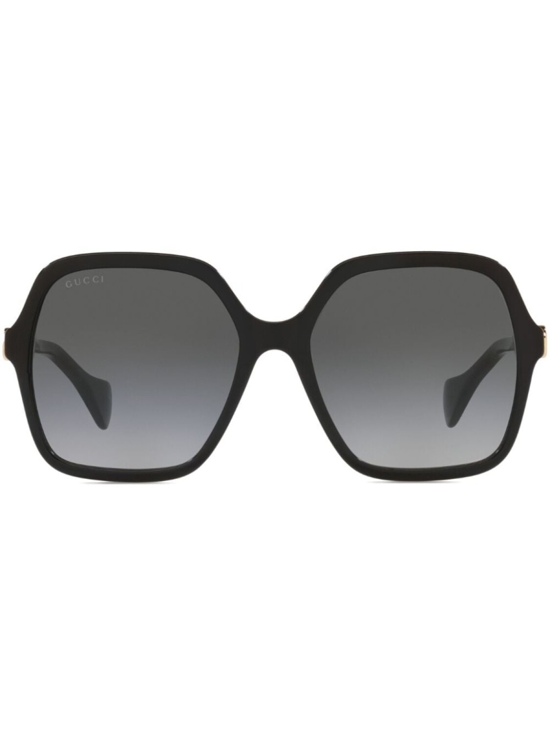 

Солнцезащитные очки с логотипом Interlocking G Gucci Eyewear, черный