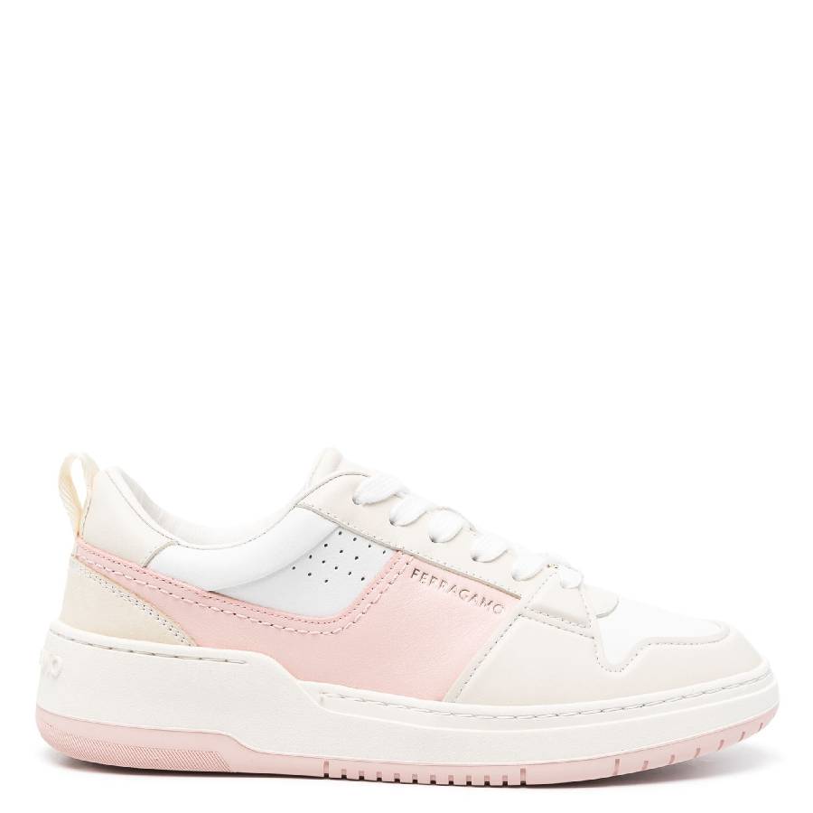 Ferragamo Dennis кроссовки для скейтбординга с панелями Salvatore Ferragamo, белый