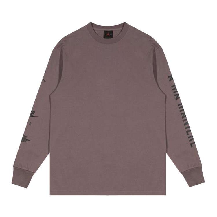 

Рубашка Air Jordan x A Ma Maniére Long-Sleeve T‑Shirt, фиолетовый, Серый, Рубашка Air Jordan x A Ma Maniére Long-Sleeve T‑Shirt, фиолетовый
