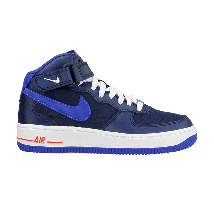 

Кроссовки Nike Air Force 1 Mid GS 'Midnight Navy', синий