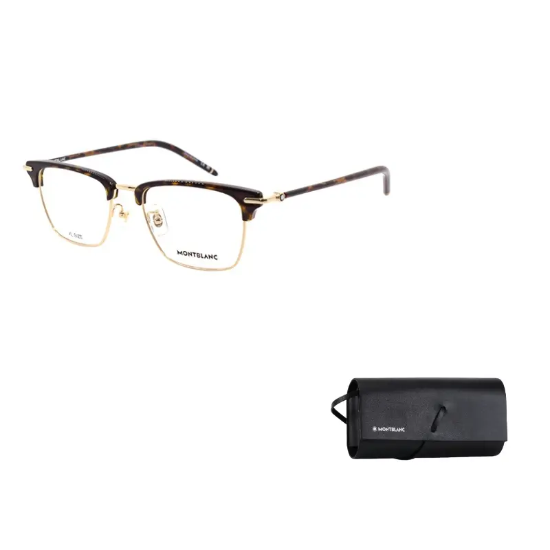 

MONTBLANC Квадратные очки, Tortoiseshell Gold