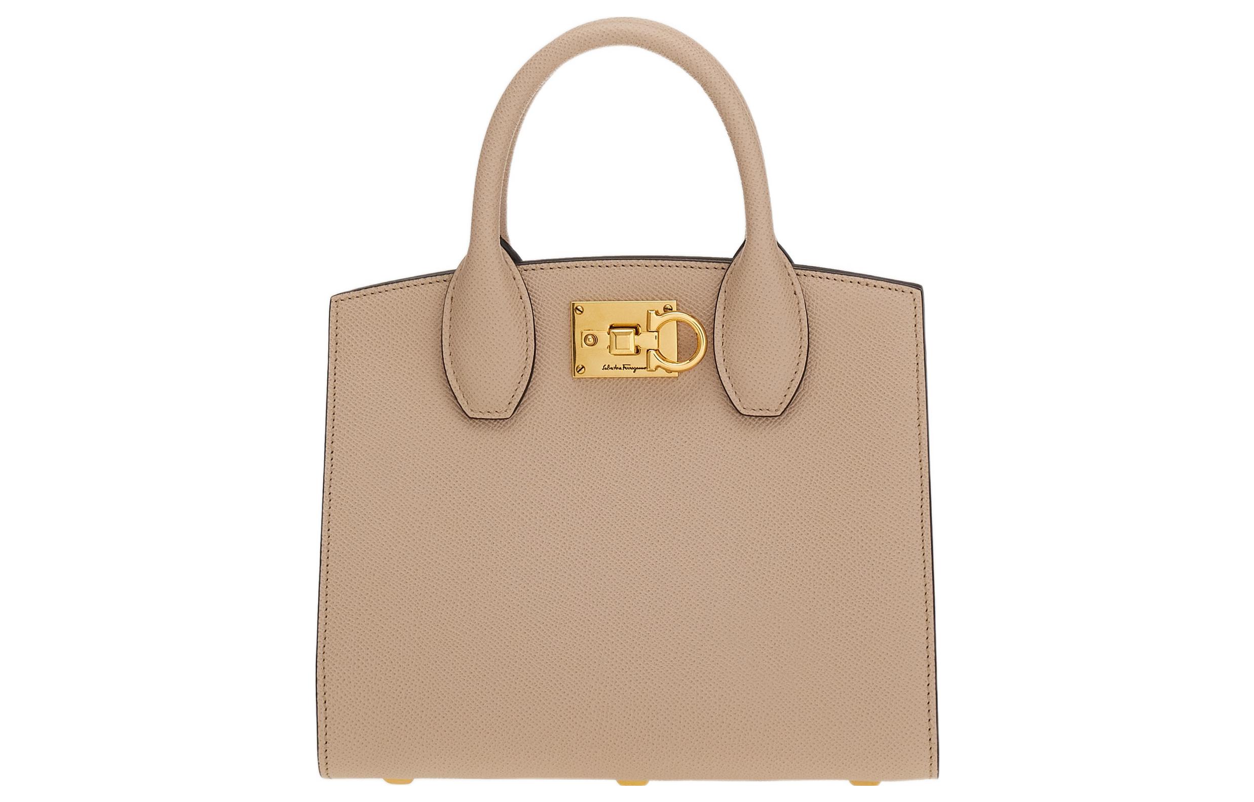 

Ferragamo Женская сумка из коровьей кожи кофейного цвета