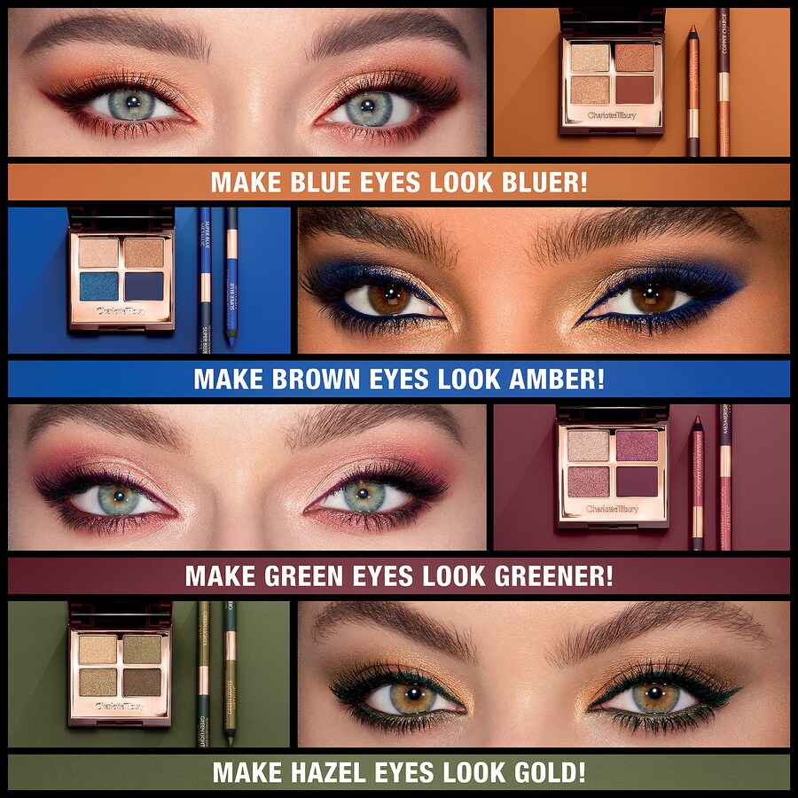 Двусторонняя матовая и металлическая подводка для глаз - коллекция Eye Color Magic Charlotte Tilbury, 0.03 oz /1.0g, Hollywood Exagger-eyes — фото 2
