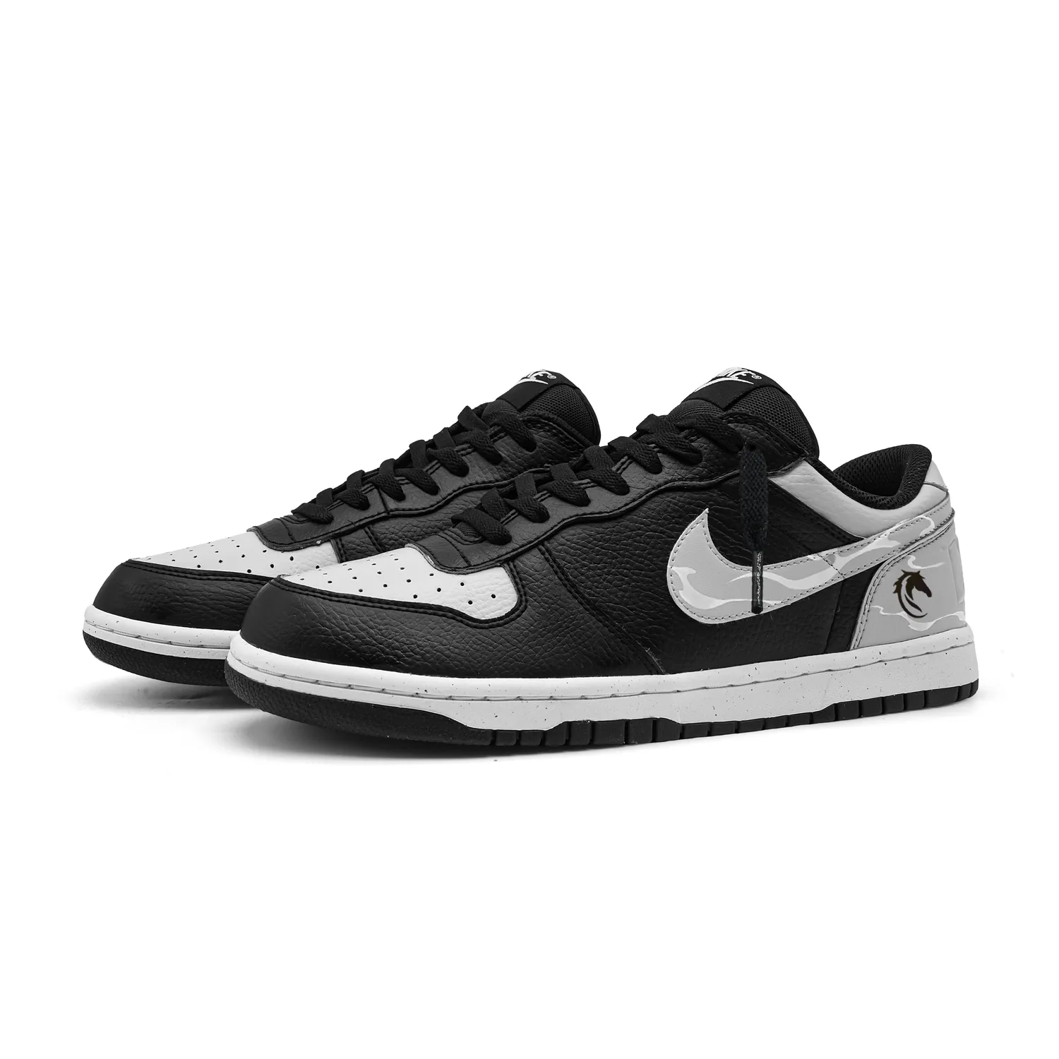 Nike Кроссовки для скейтбординга Big Gray Horse Miracle, ограниченная серия "Год Лошади", термостойкие, износостойкие, дышащие, низкие — фото 4