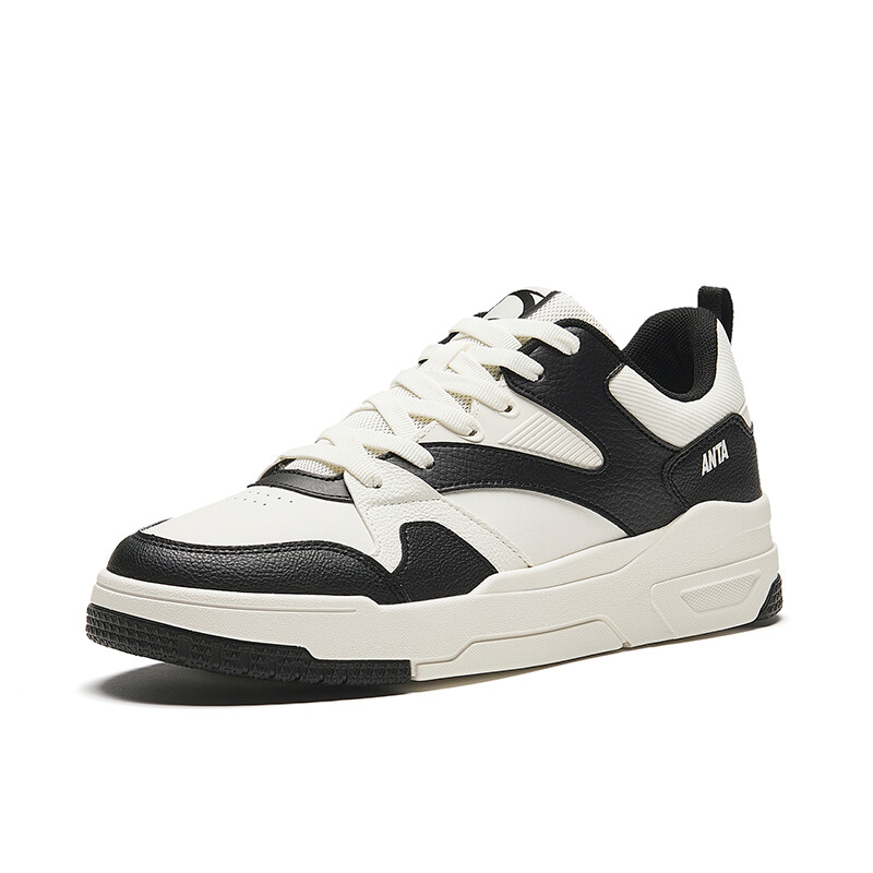 Кроссовки ANTA Skateboarding Shoes Men Low-top White/Black, белый/черный — фото 2