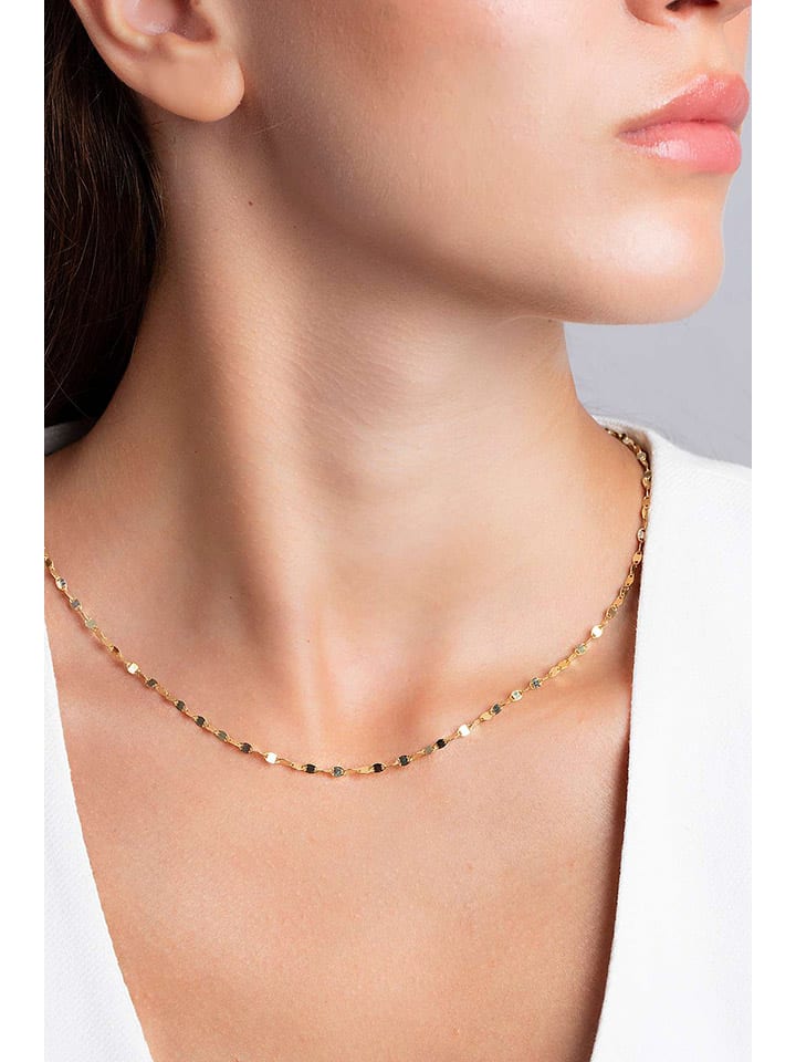 

Позолоченное колье с декоративными элементами - (Д) 42 см Heliophilia