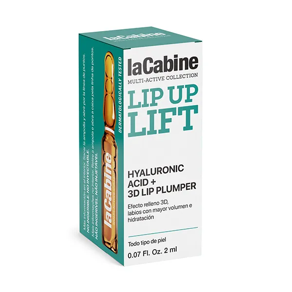 

С молекулами, придающими объем, и гиалуроновой кислотой Ampolla Lip Up Lift Lacabine, 2 ml