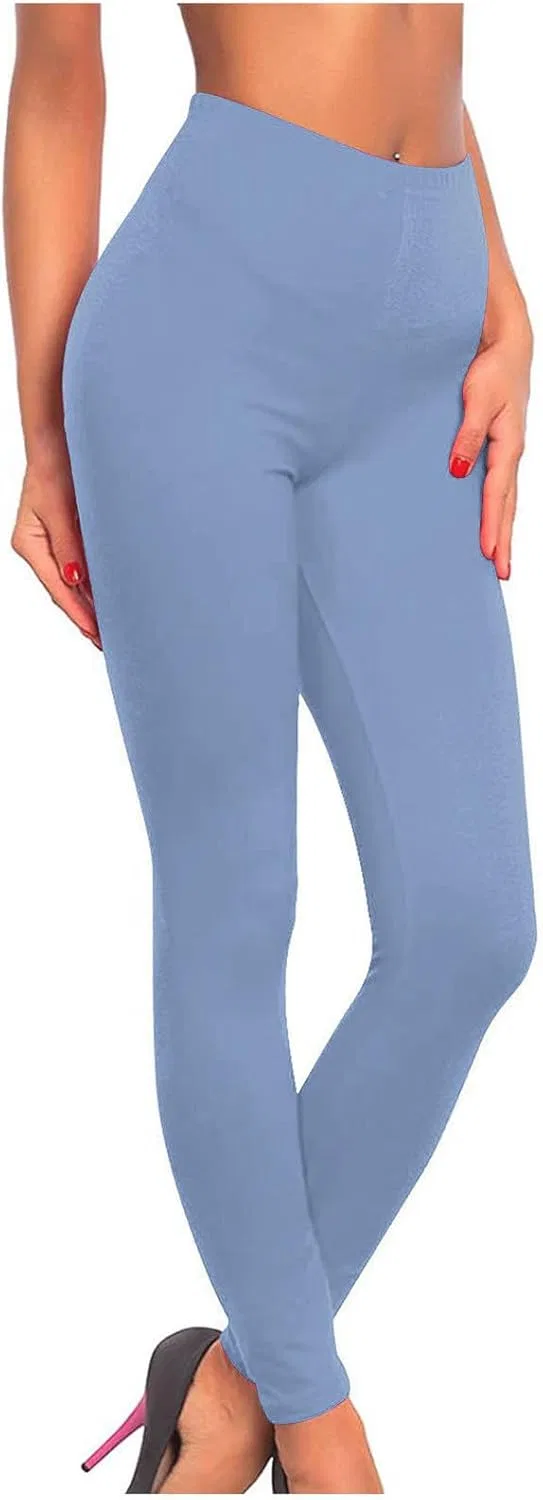 Леггинсы, высокие, Blue#3