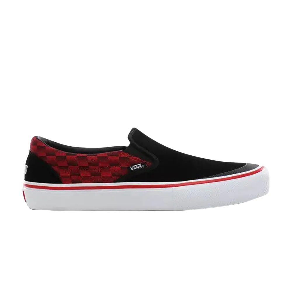 Скейтборды Baker x Слипоны Vans, черный