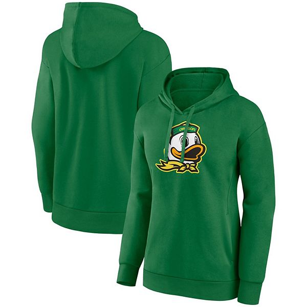 

Женский зеленый свитшот Oregon Ducks с капюшоном Fanatics