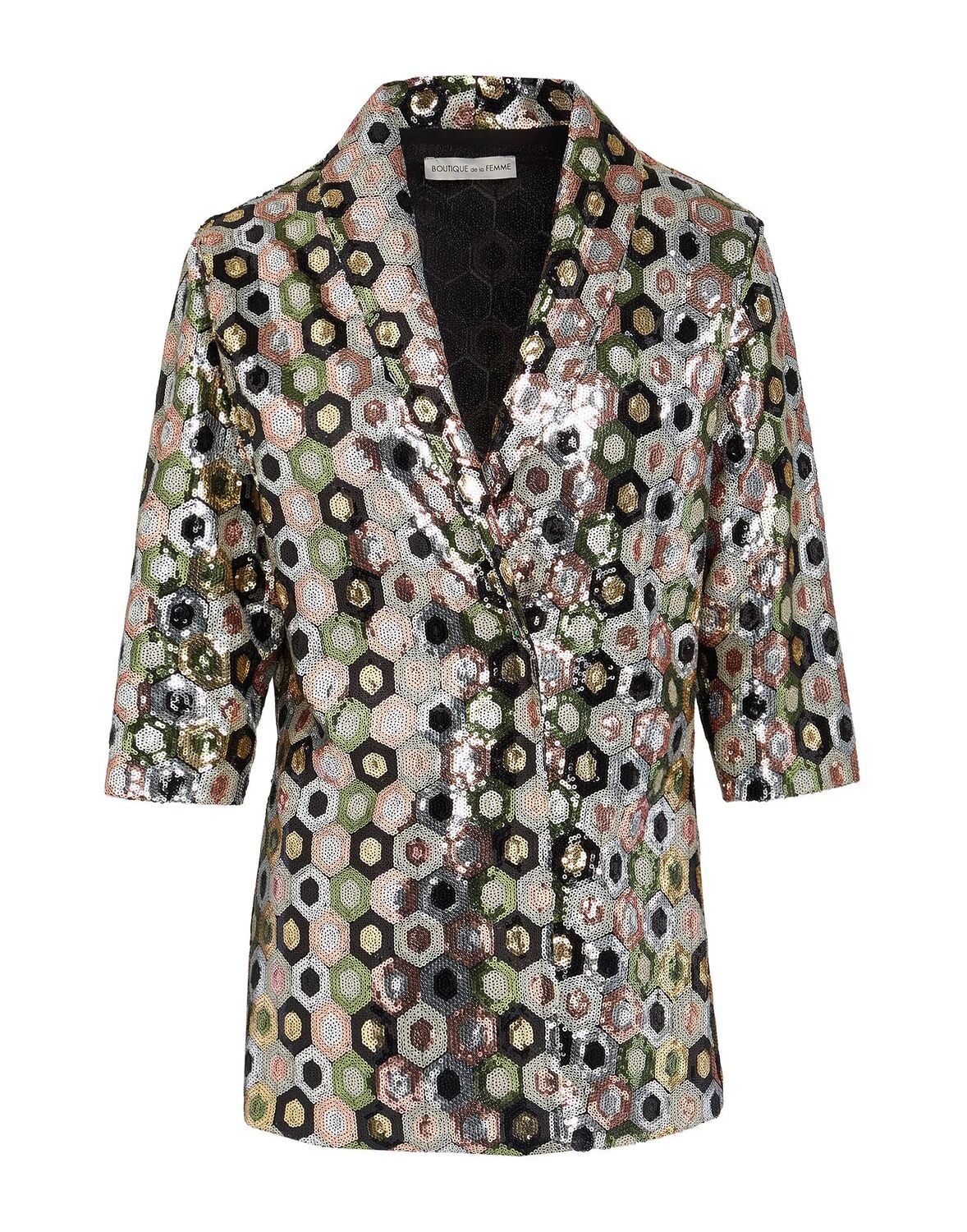 

Куртка Boutique De La Femme, серебряный