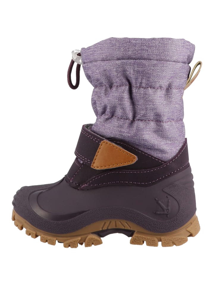 

Lurchi Первые прогулочные туфли фиолетового цвета