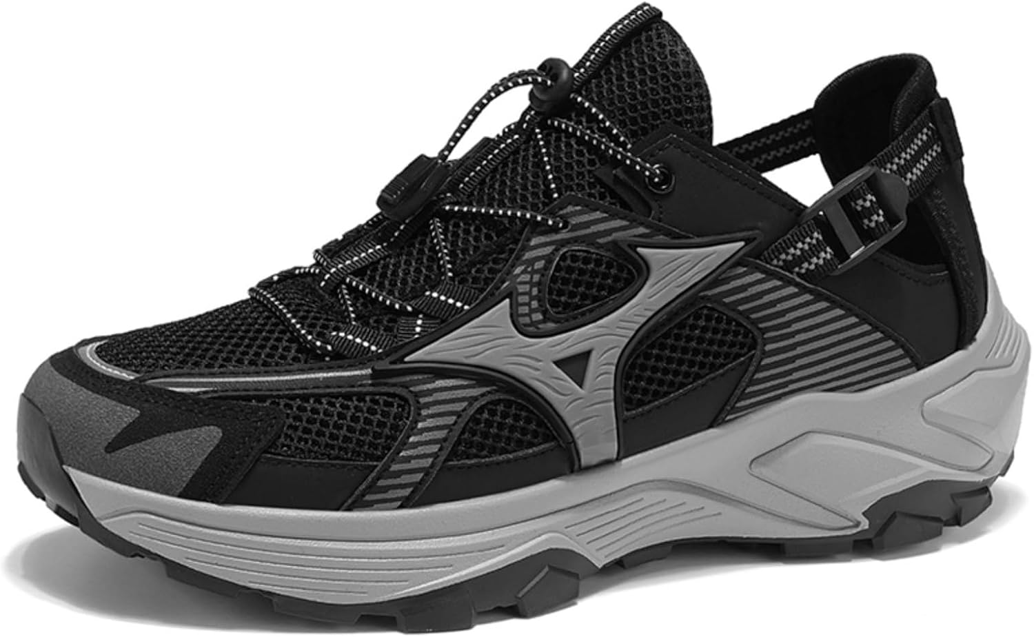 

Мужские многоцветные кроссовки для улицы, стильная повседневная спортивная обувь- идеально для походов, уличного стиля и повседневной носки Aokisx, серый