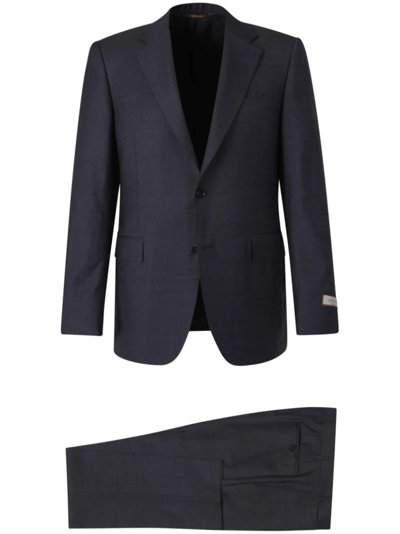 

Canali шерстяной костюм, синий