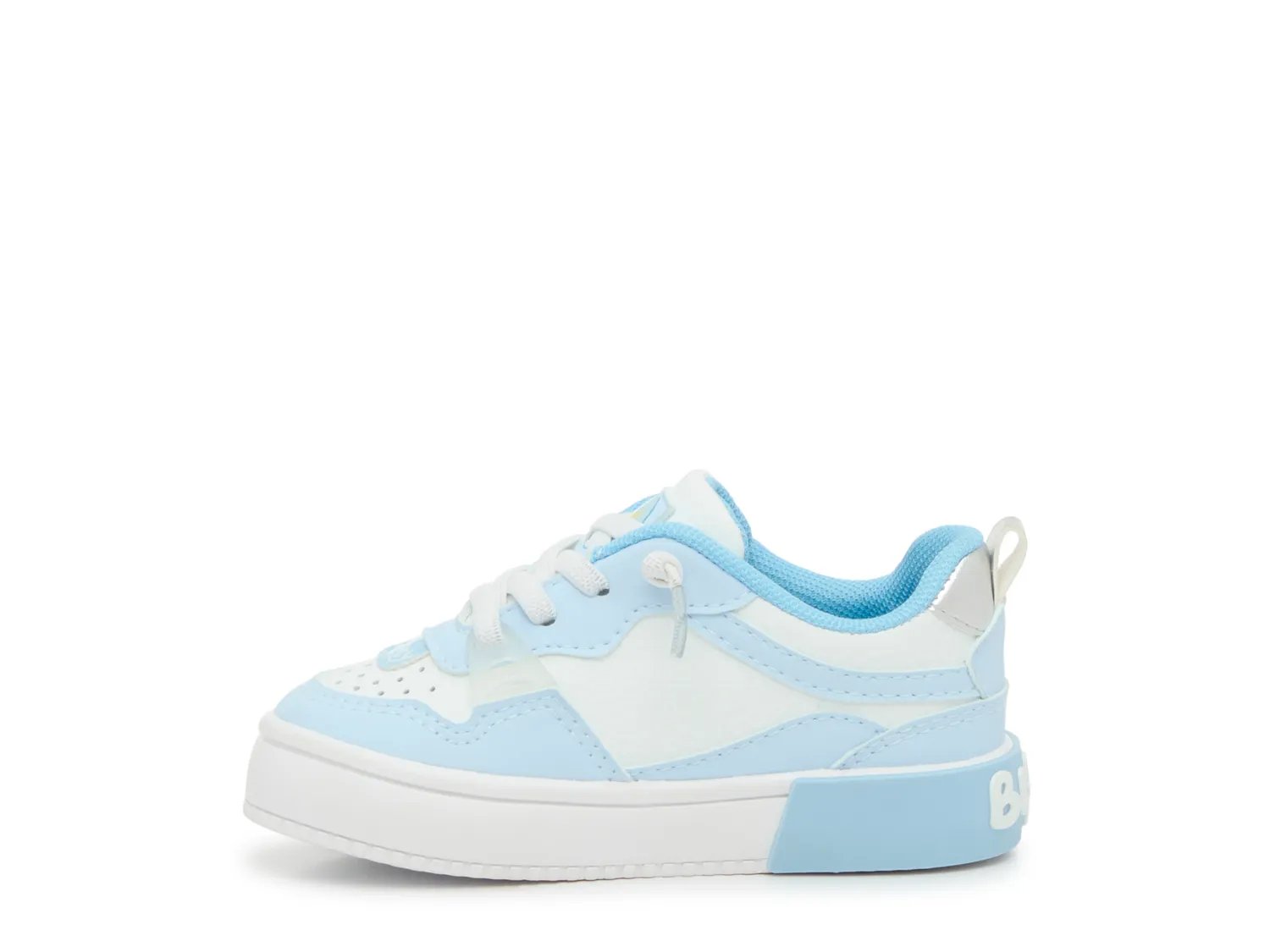 Кроссовки Ground Up Bluey Court F5 Slip-On Sneaker - Kids', Light Blue/White — фото 3