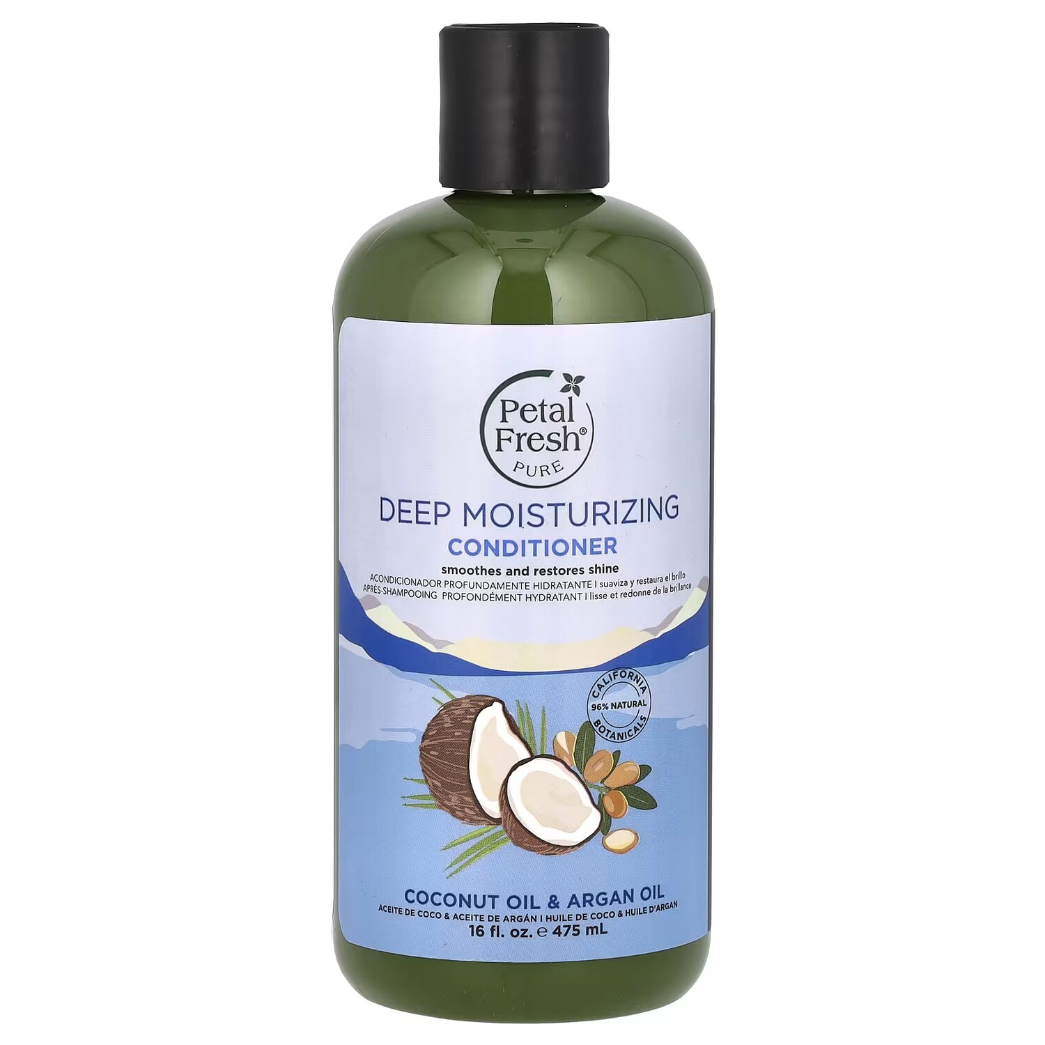 

Кондиционер увлажняющий Petal Fresh Pure с кокосовым и аргановым маслом